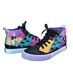 Disney NWT The Nightmare Before Christmas Hi Top Sneakers Size 6 1/2